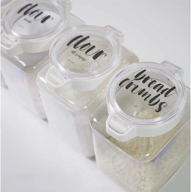 Shimoyama Plastic Storage Jar  1500ml - Image 7